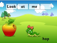 Screenshot of a sample Reading Eggs lesson plan